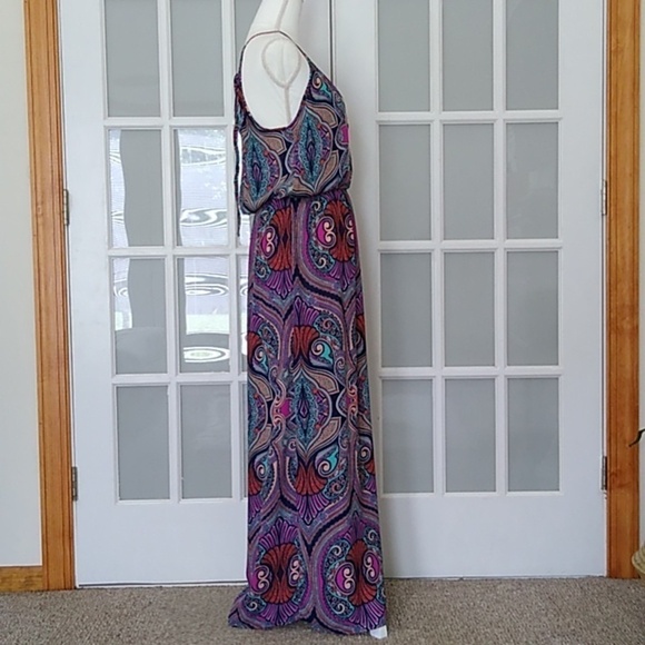 Evereve Allison Joy Maui Paisley Maxi Dress - Picture 3 of 16